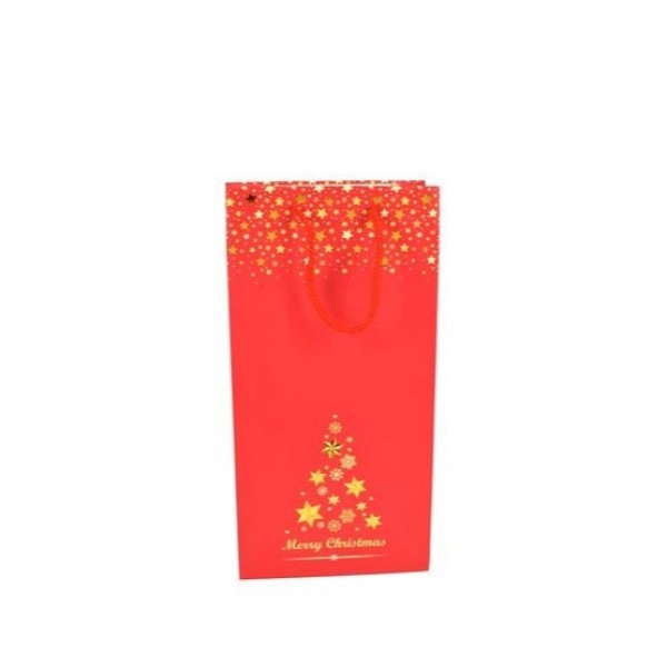 Busta Regalo con stelle Merry Christmas